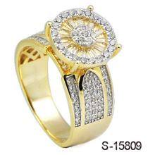 14k Gold Plated Jewelry Ring Silver 925